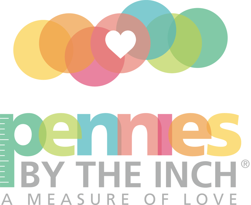 Pennies by the Inch. A measure of love.